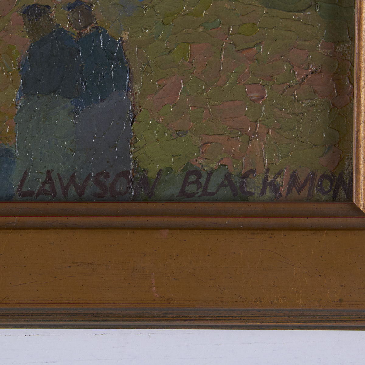 Thomas Lawson Blackmon Painting on Canvas - Image 3 of 5