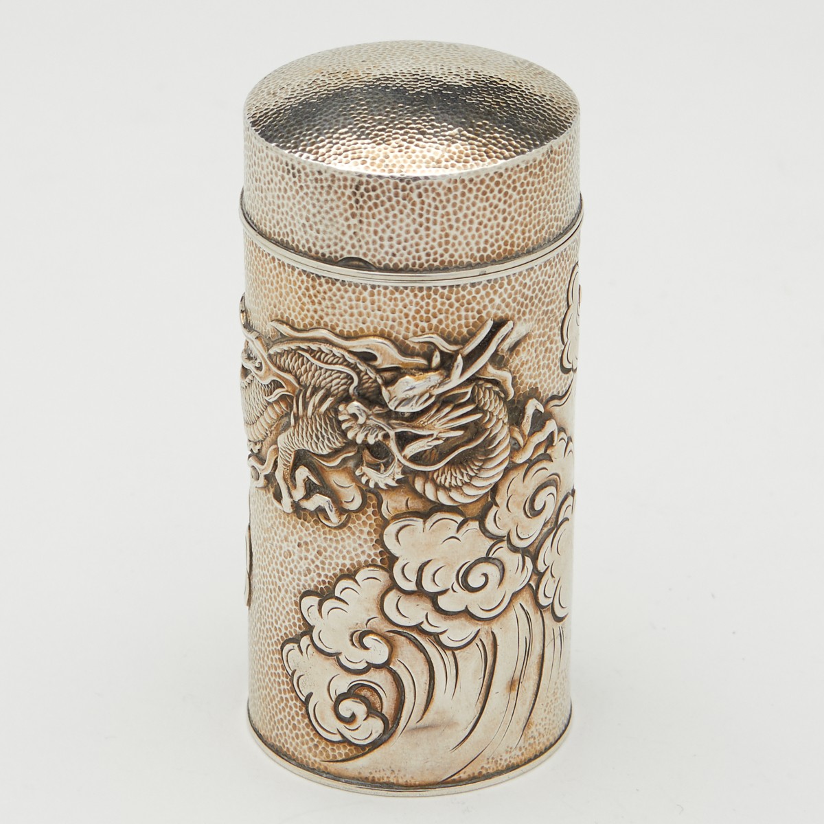 Japanese Sterling Dragon Muffineer - Image 4 of 8