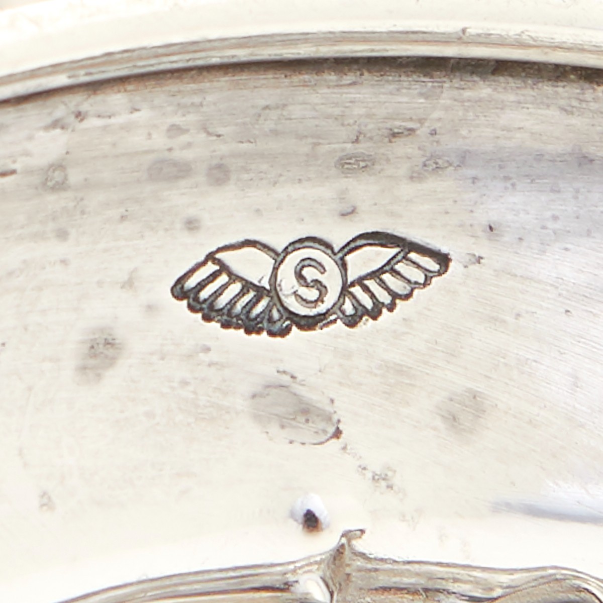 Pr: George W Shiebler Sterling Repousse Dish - Image 8 of 8