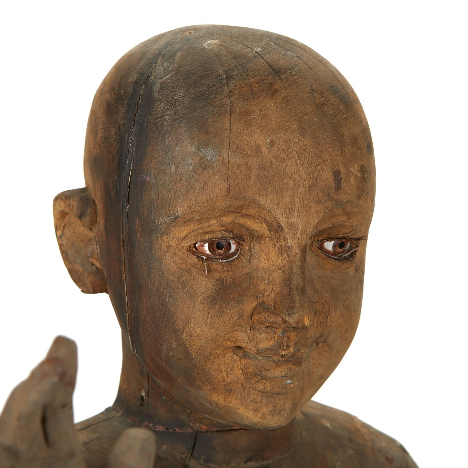 Large Infant of Prague Santos Figure - Bild 6 aus 11