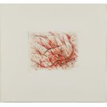 Louisa Chase "Untitled (Fire)" Etching