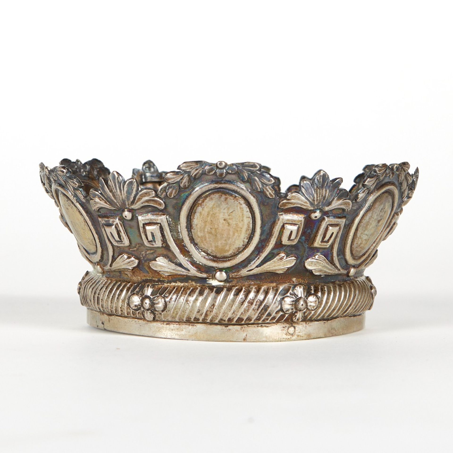 Spanish Colonial Silver Santos Crown - Bild 4 aus 5