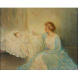 Walter Page Mother and Child Painting