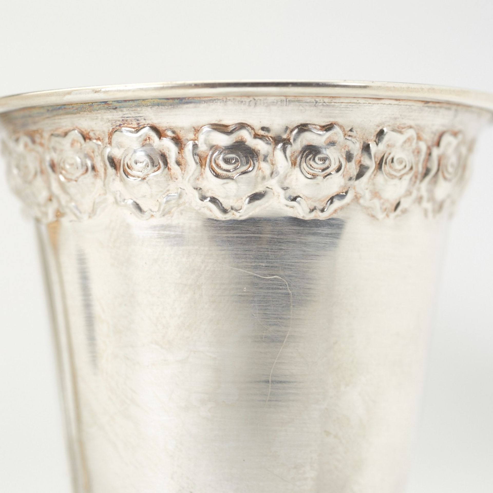 Grp: 6 Jewish Silver Seder Cups - Bild 5 aus 19