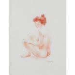 Grp: 3 Jacques Coquillay Drawings Red Chalk