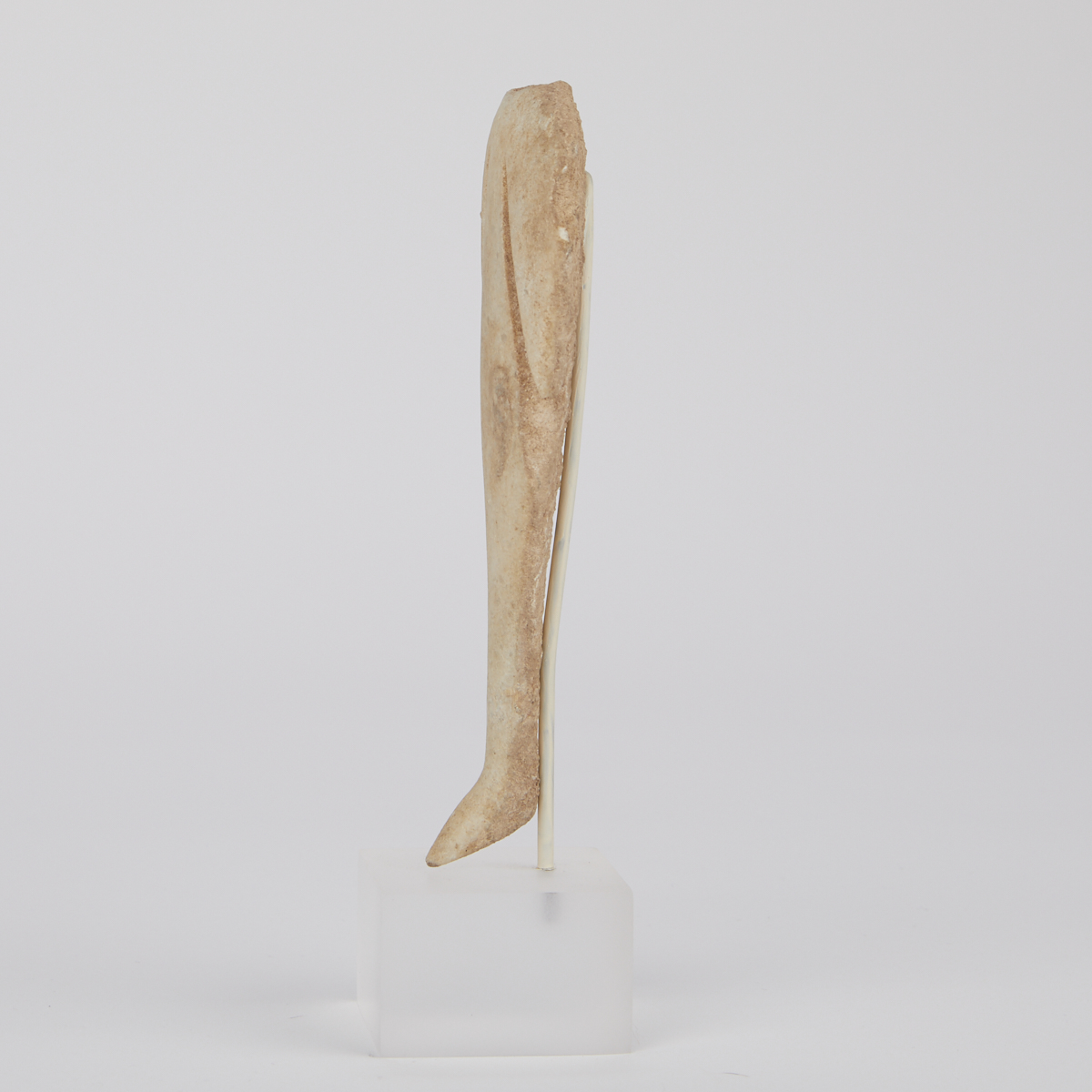 Anatolian Carved Stone Figure w/ Acrylic Base - Image 4 of 7