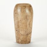 Large Egyptian Alabaster Vessel