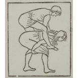 Aristide Maillol Woodcut Daphnis et Chloe