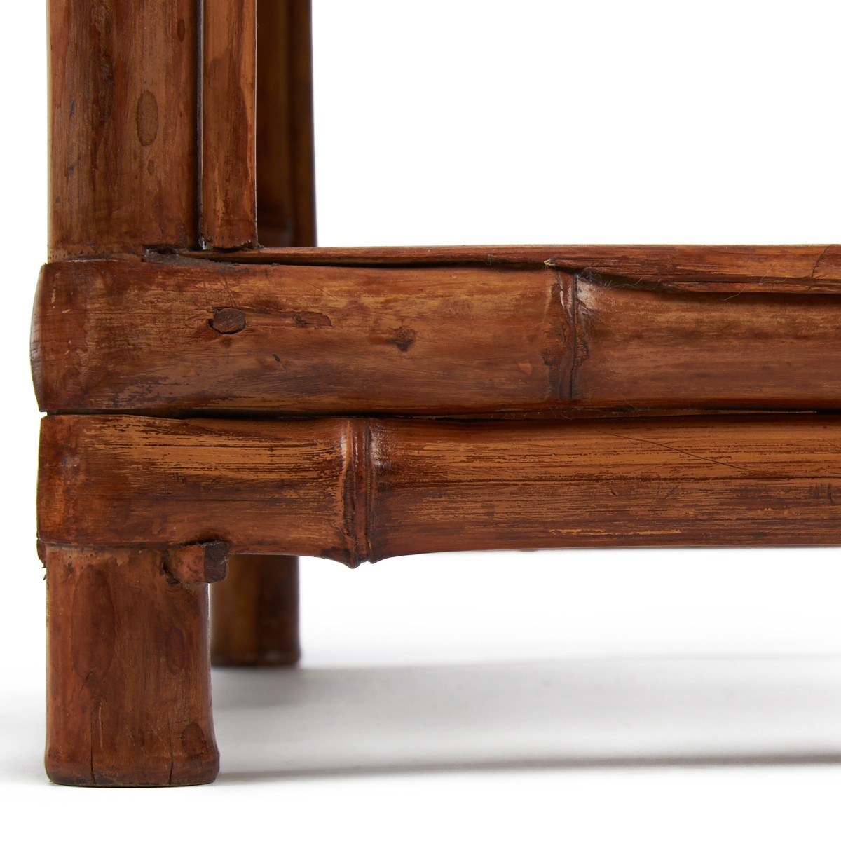 Pair of Chinese Bound Bamboo Chairs - Image 9 of 9