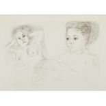 Raoul Dufy "Two Antillean Women" Etching