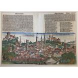 Schedel´sche Weltchronik 1493, Bamberg - Ansicht