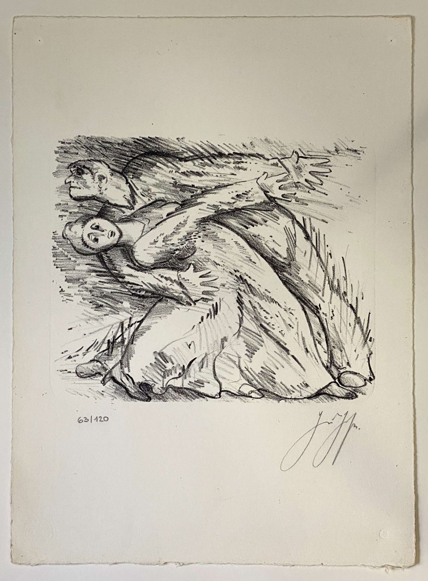 Günter Grass, Tanzendes Paar