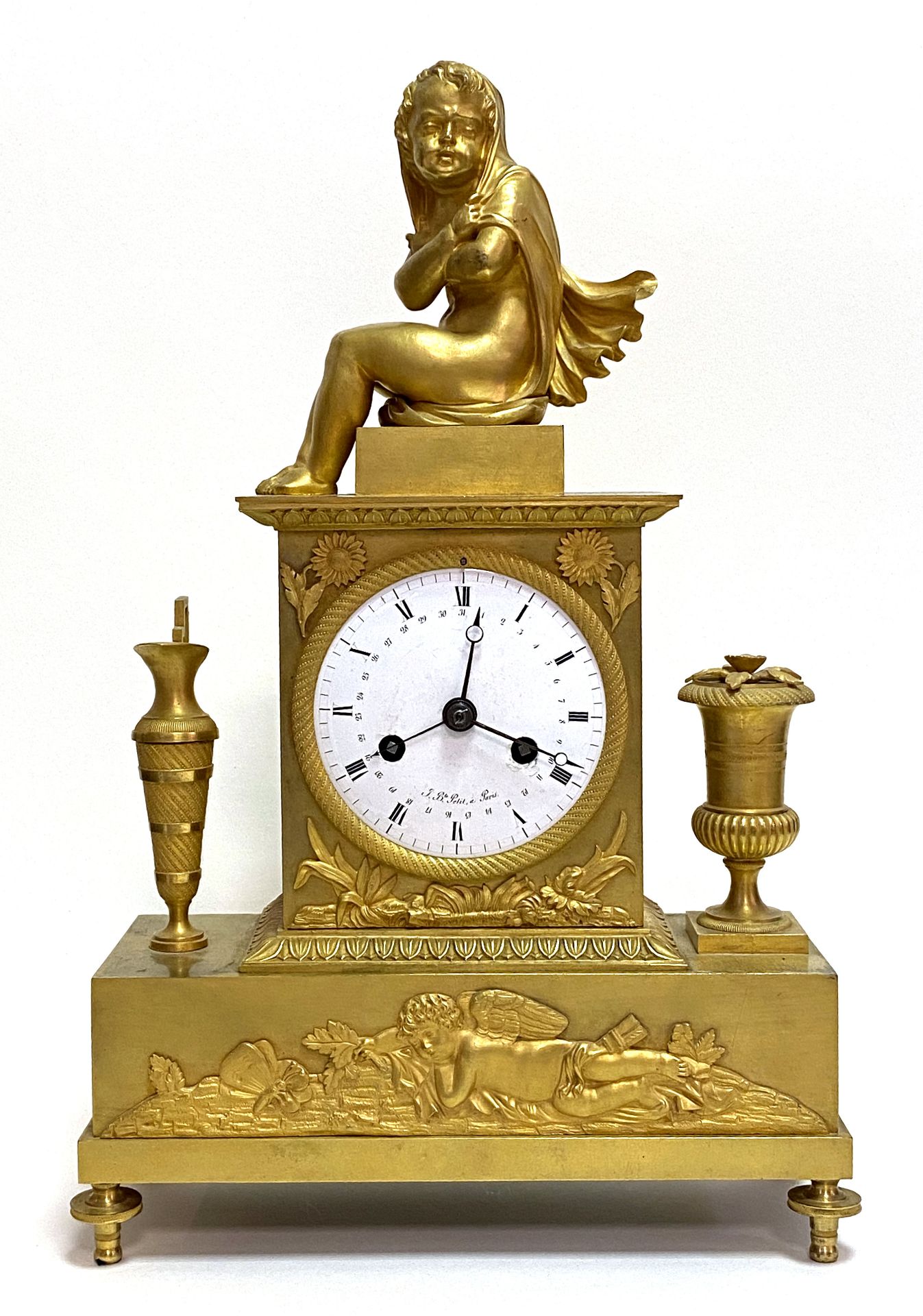 Klassizistische Pendule Paris um 1800
