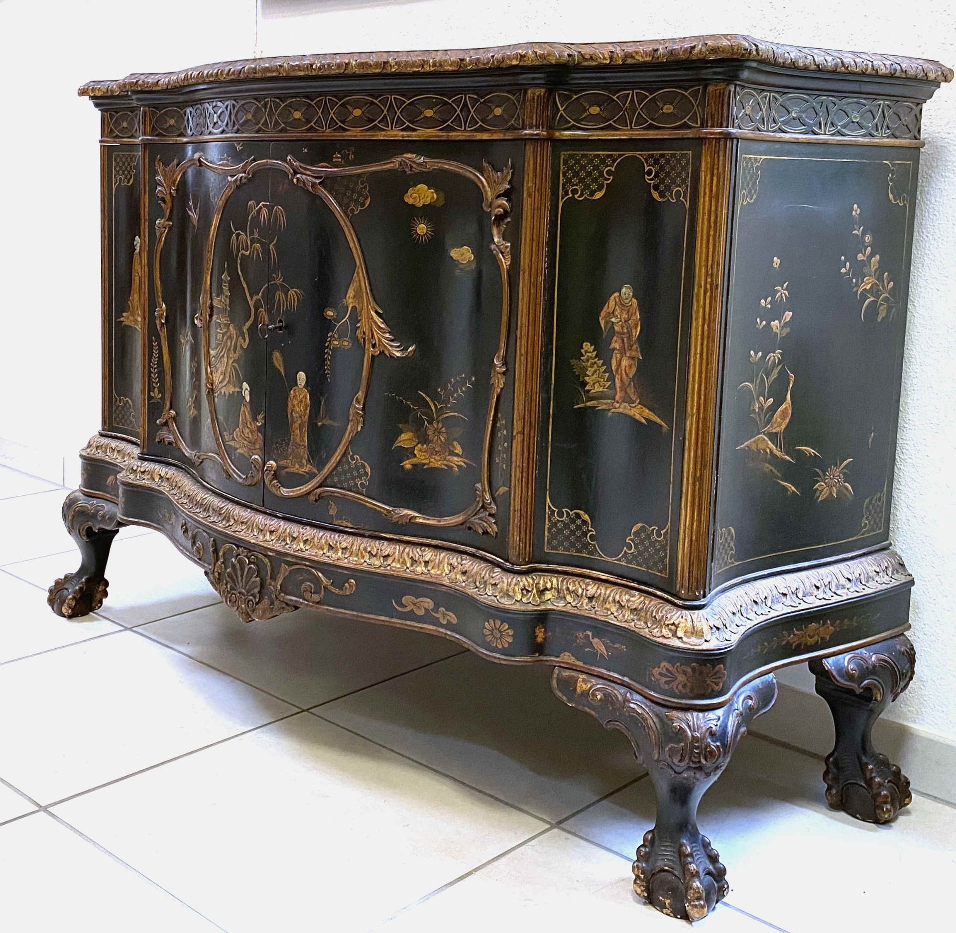 Lack - Chinoiserie - Anrichte - Image 3 of 6