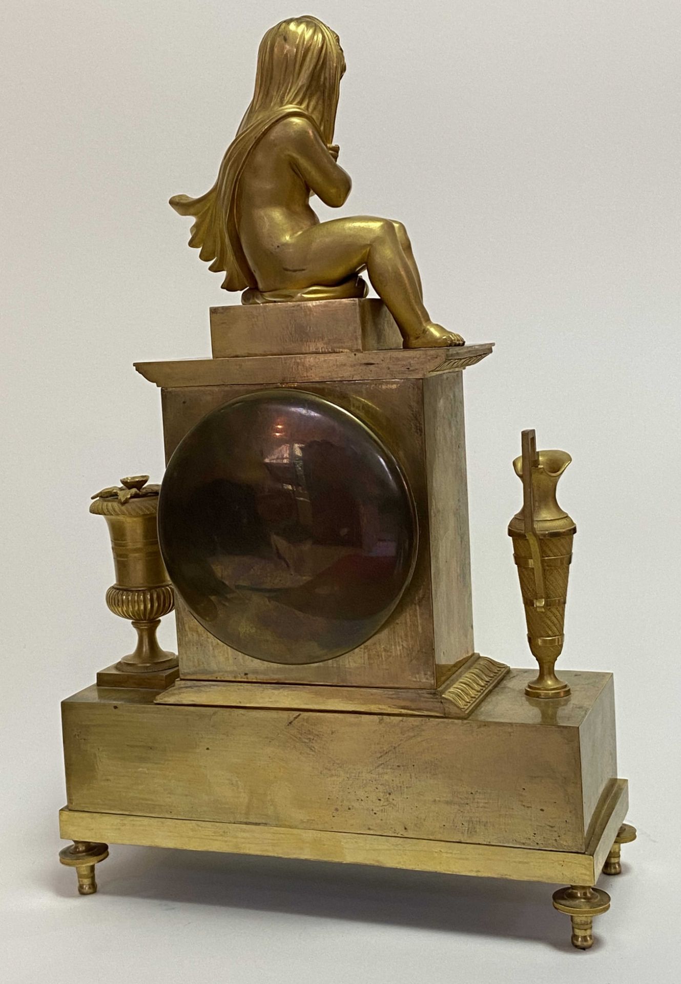 Klassizistische Pendule Paris um 1800 - Bild 3 aus 4