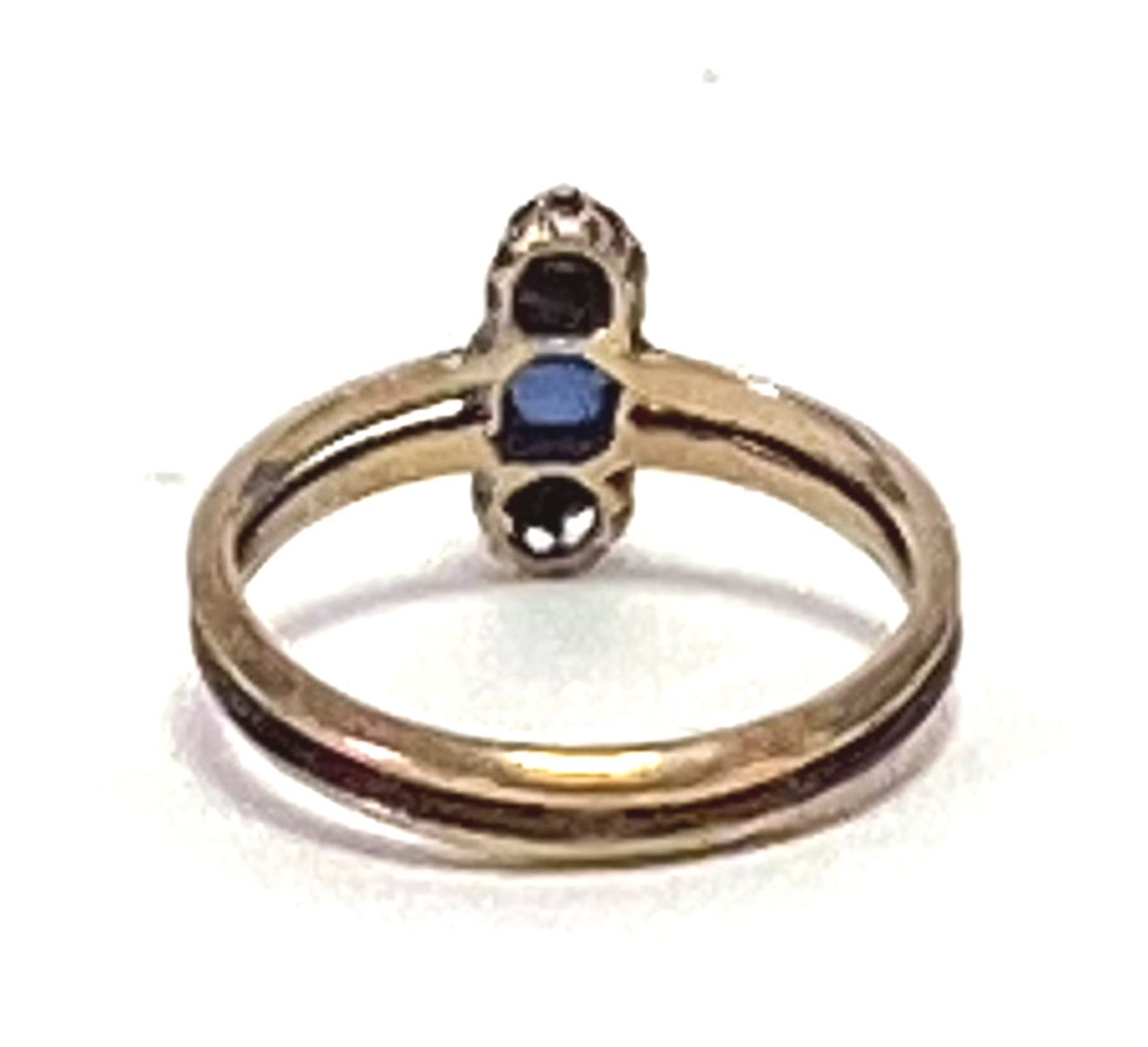 Ring mit Saphir und Diamanten - Image 2 of 2