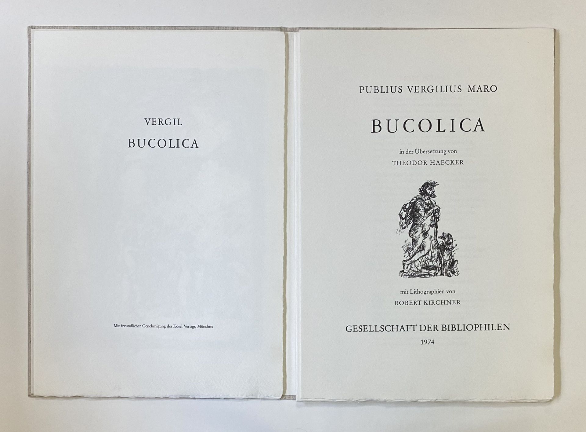 Vergil, Bucolica