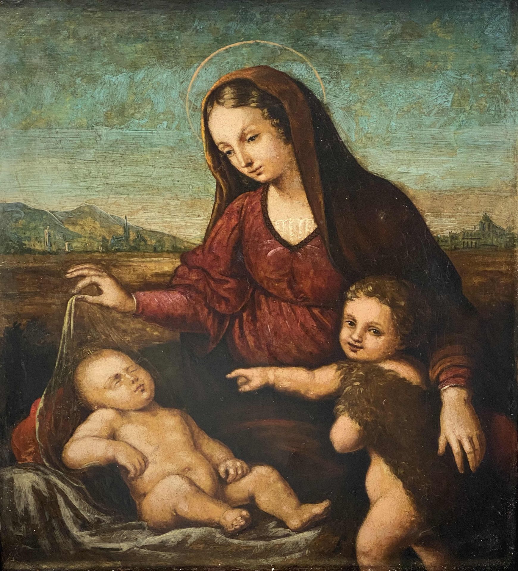Maria mit Jesus und dem Johannesknaben