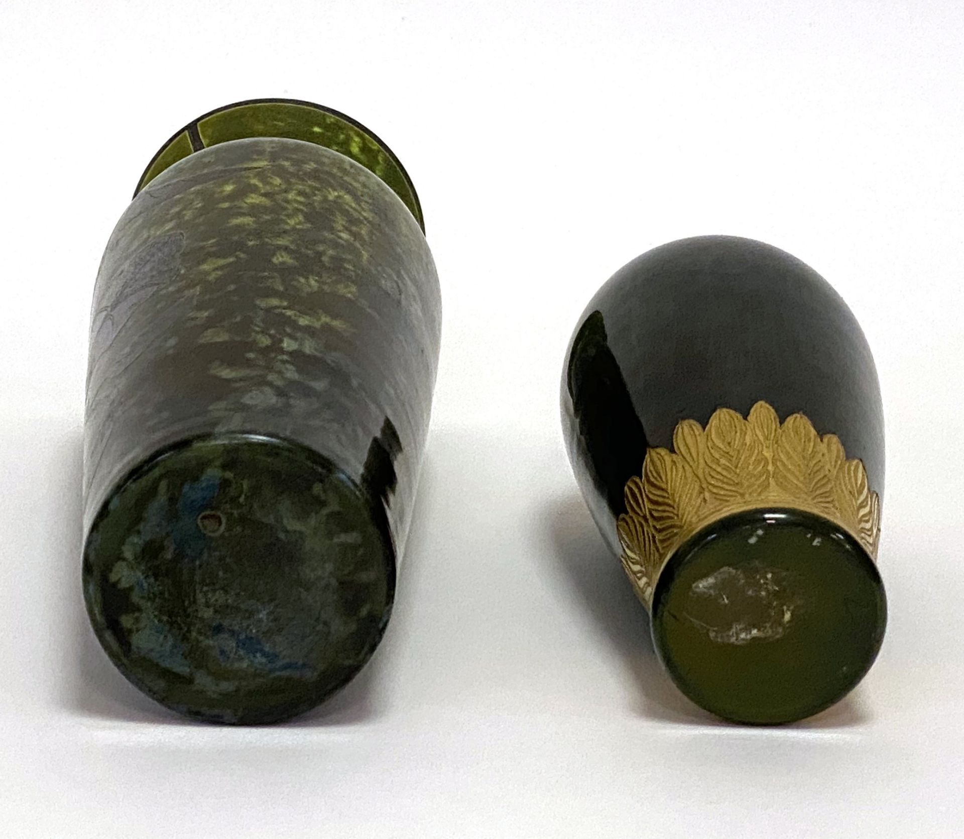 Zwei Jugendstil - Vasen - Image 2 of 3