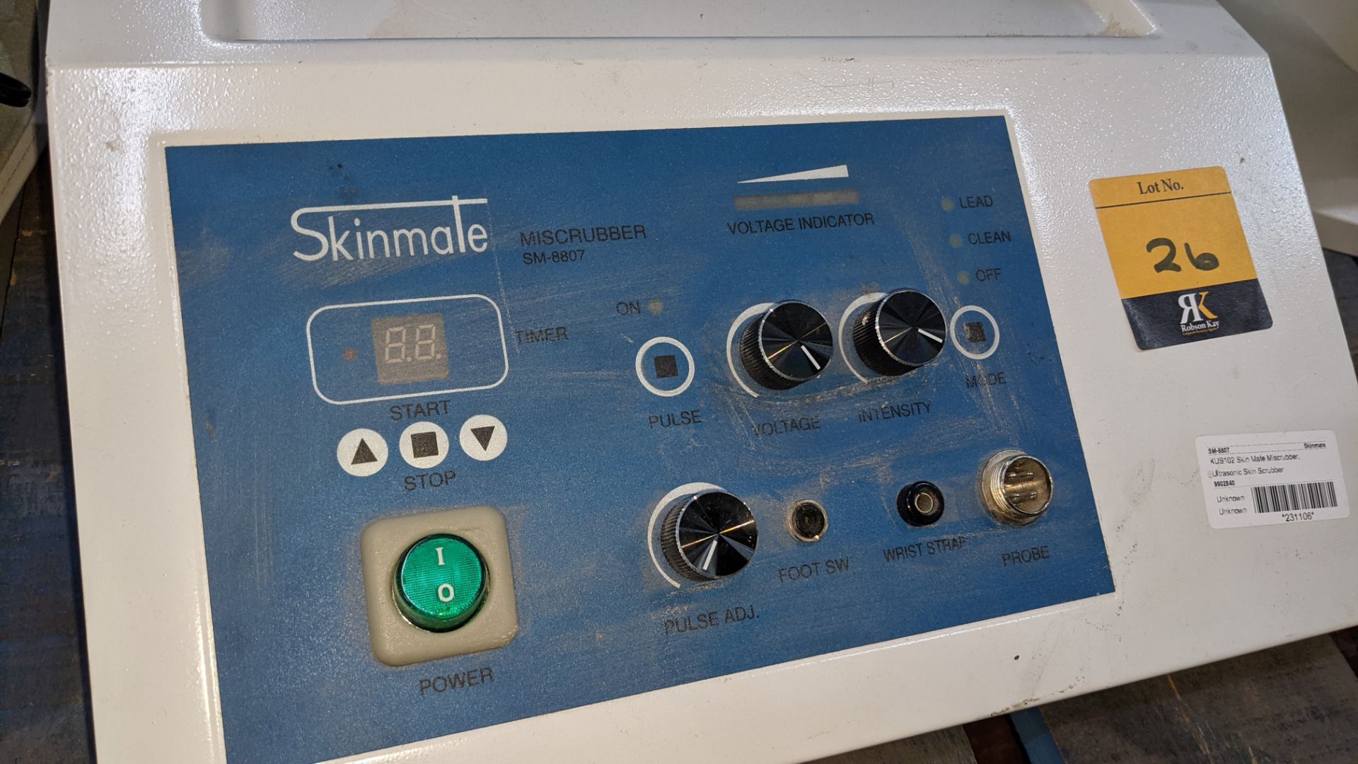 Skin Mate Miscrubber model SM-8807 - Image 4 of 8