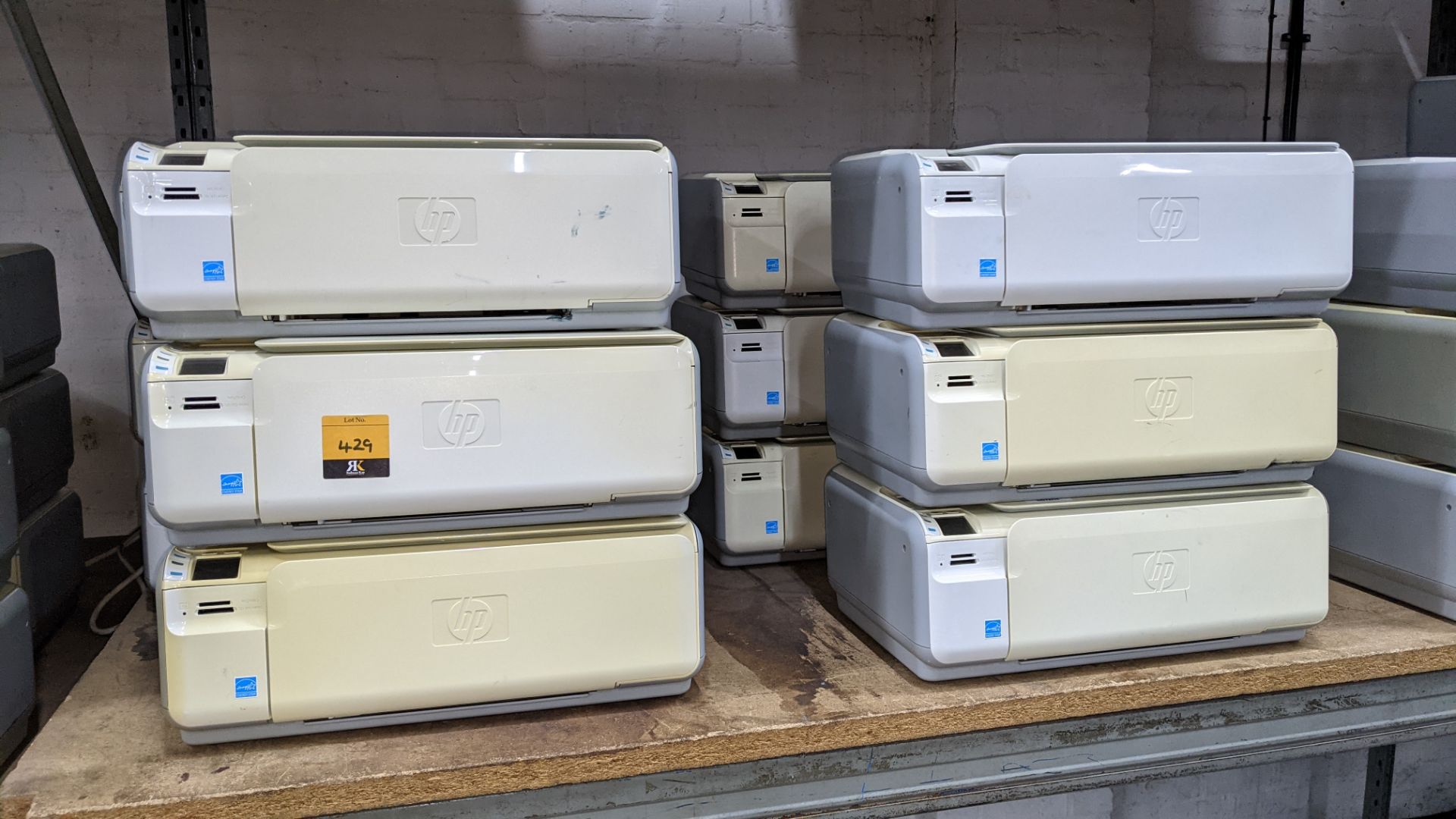12 off HP Photo Smart C4480 printers NB. No power leads & cables