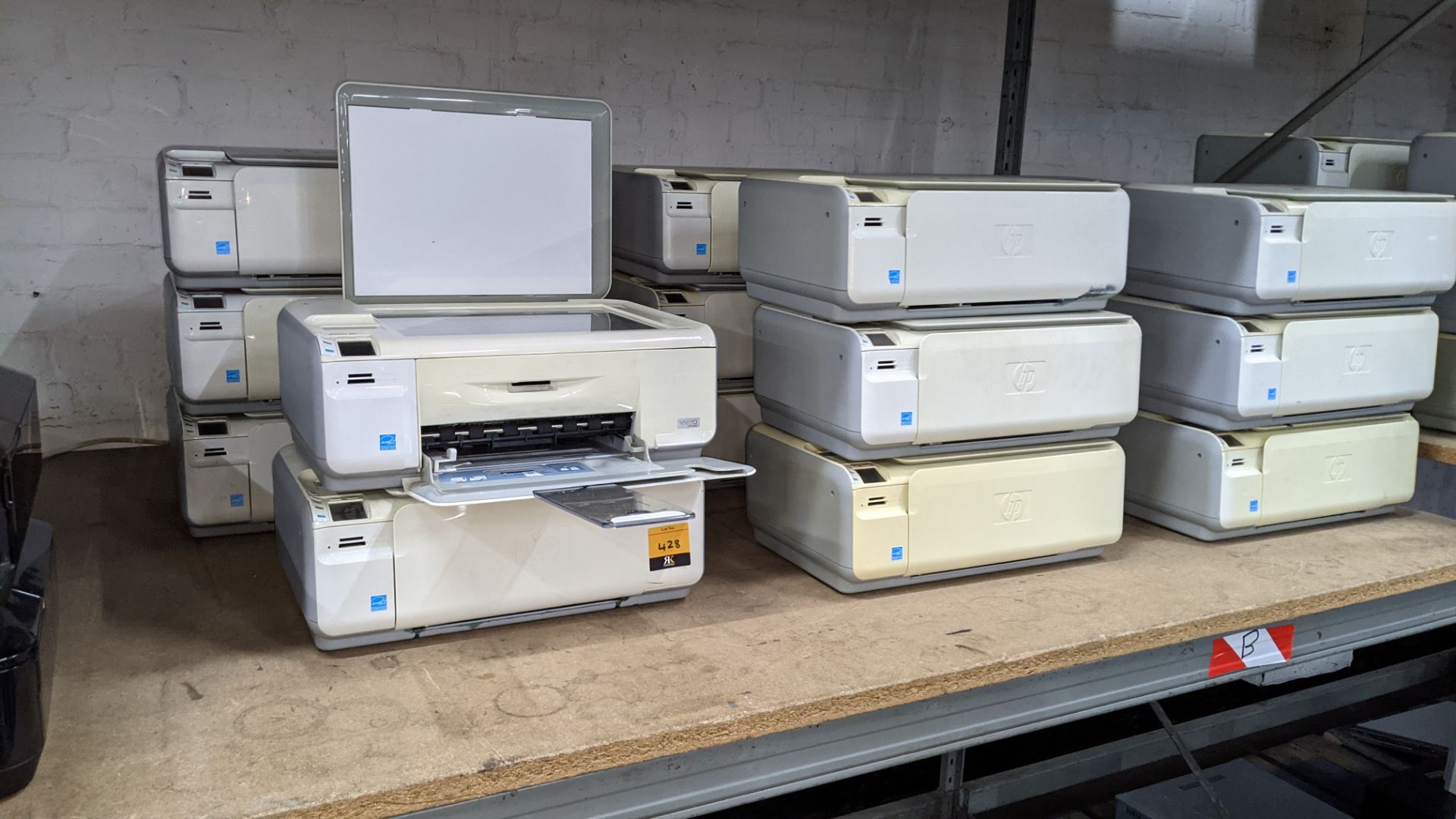 17 off HP Photo Smart C4480 printers NB. No power leads & cables