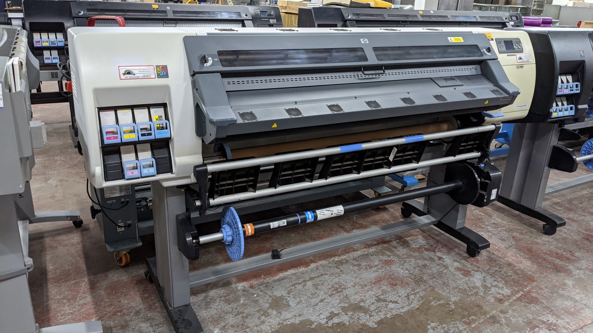 HP DesignJet L25500 wide format printer, product code CH956A/CH956-64001