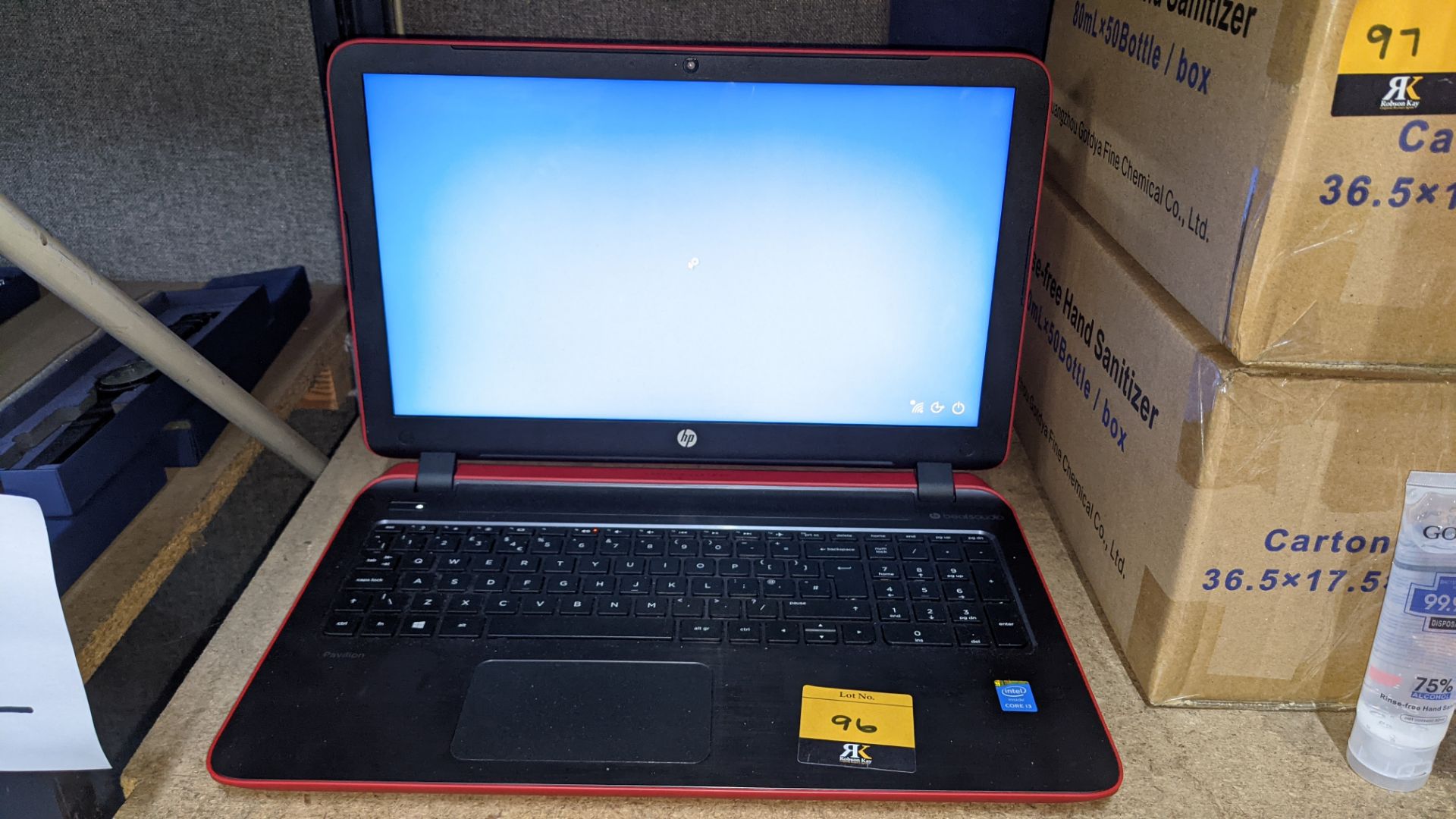 HP Protect Smart notebook computer with Intel Core i3-5010U processor@2.1GHz, 8Gb RAM, 180Gb hard dr - Image 8 of 8