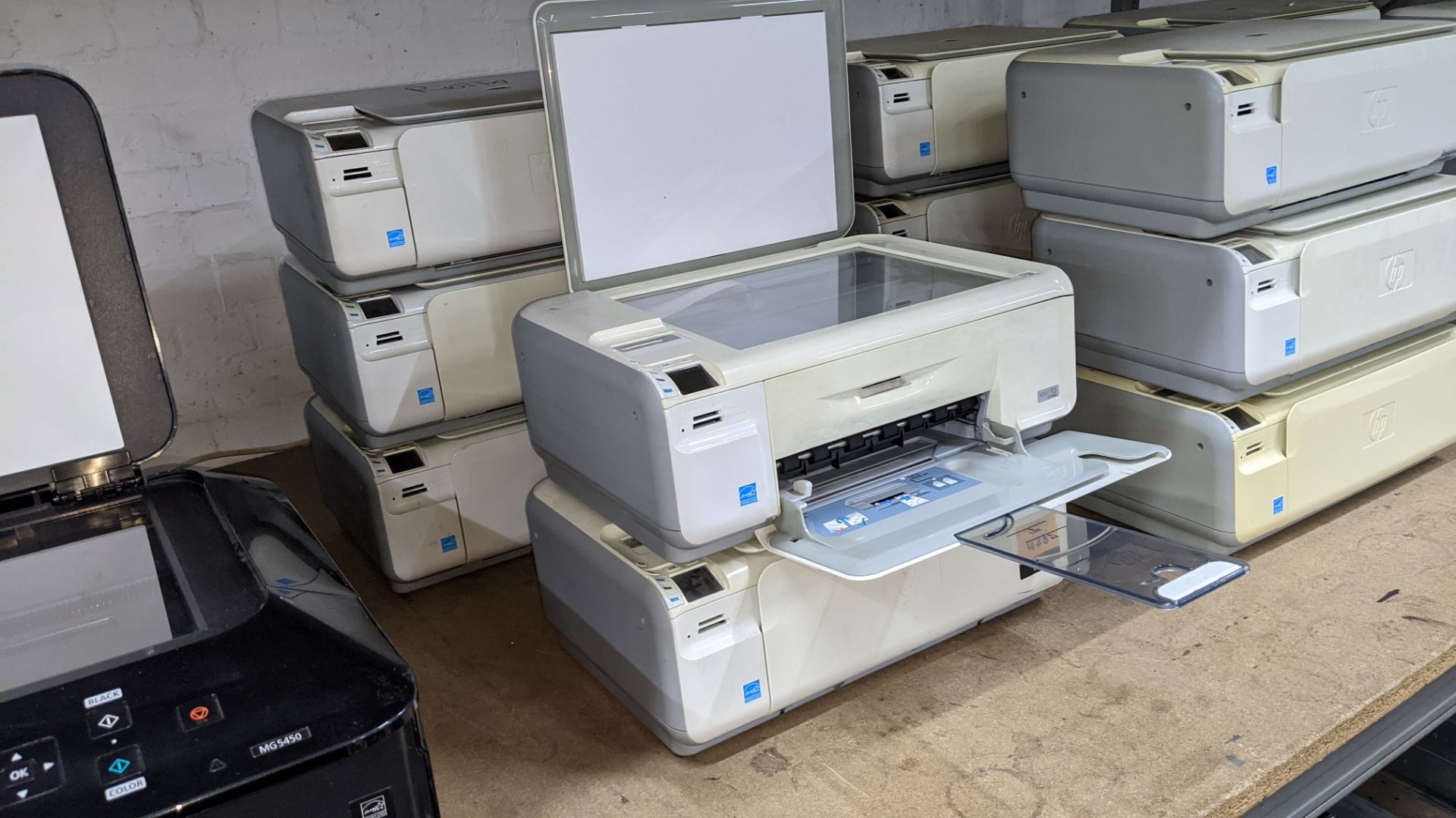 17 off HP Photo Smart C4480 printers NB. No power leads & cables - Image 4 of 6