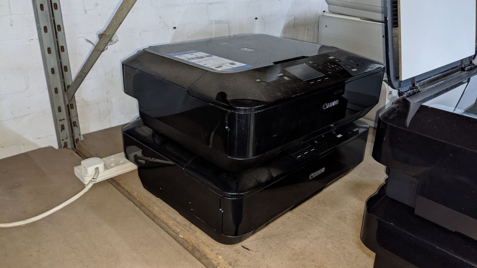 4 off Canon Pixma printers each with built-in flatbed scanners NB. No power leads & cables - Image 4 of 6