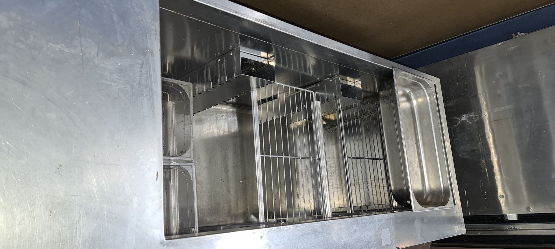 4 off assorted stainless steel refrigerated prep cabinets - Image 18 of 28