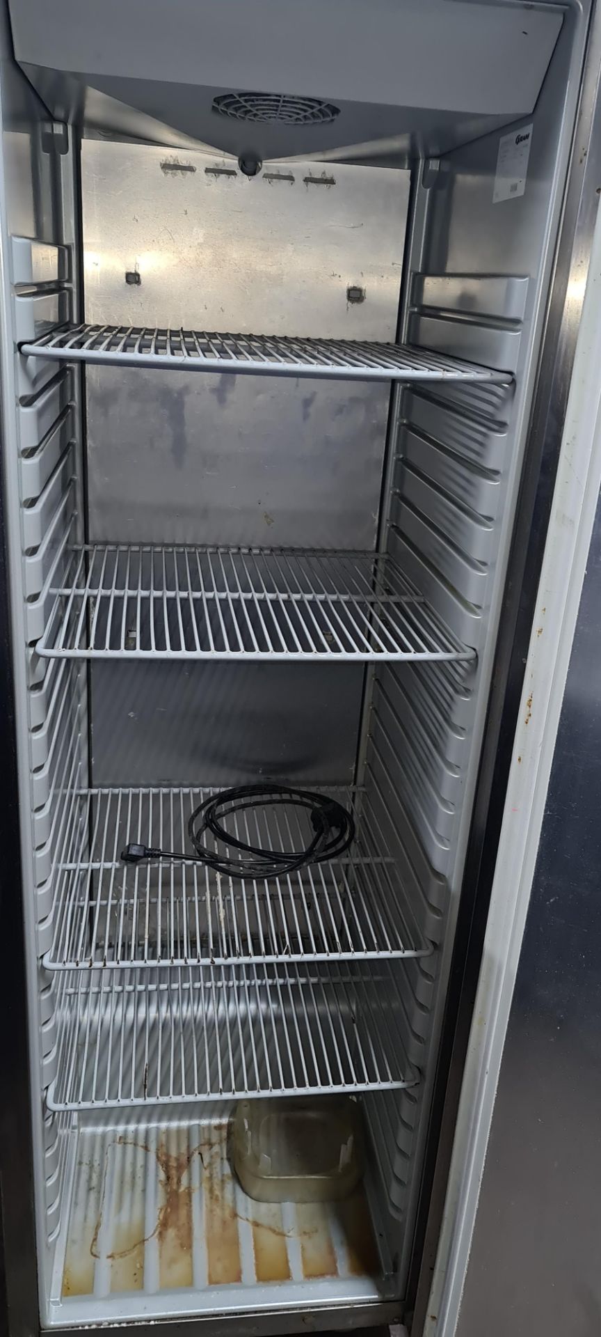 Gram K410 tall silver fridge - Image 4 of 6