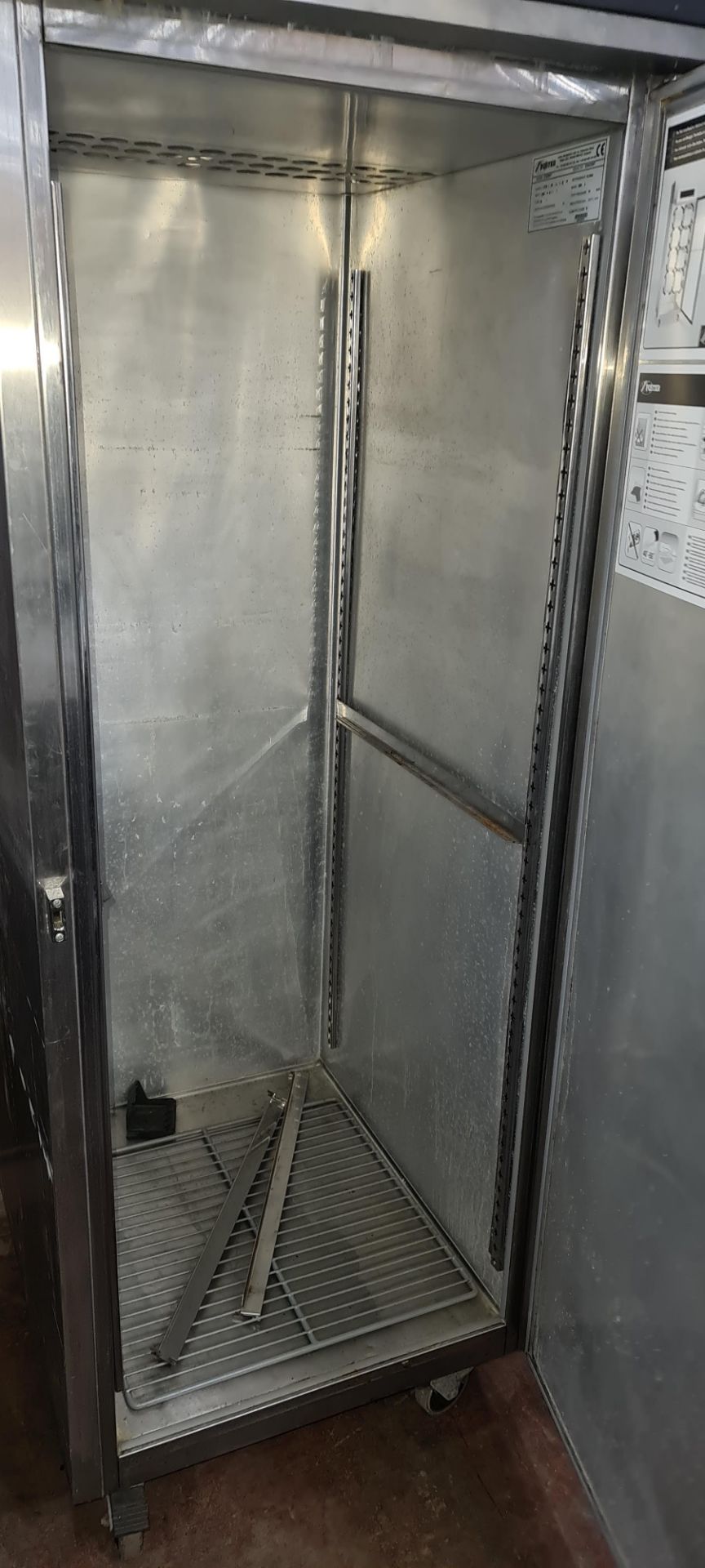 2 assorted pieces of stainless steel refrigeration - Image 5 of 11