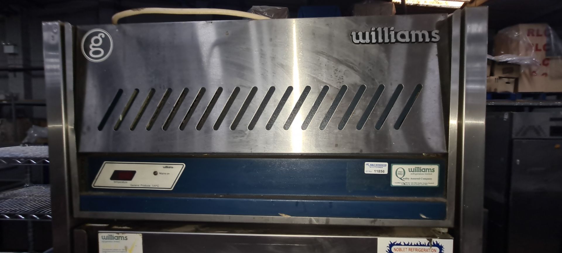 Williams HC1T stainless steel tall commercial fridge - Image 3 of 7