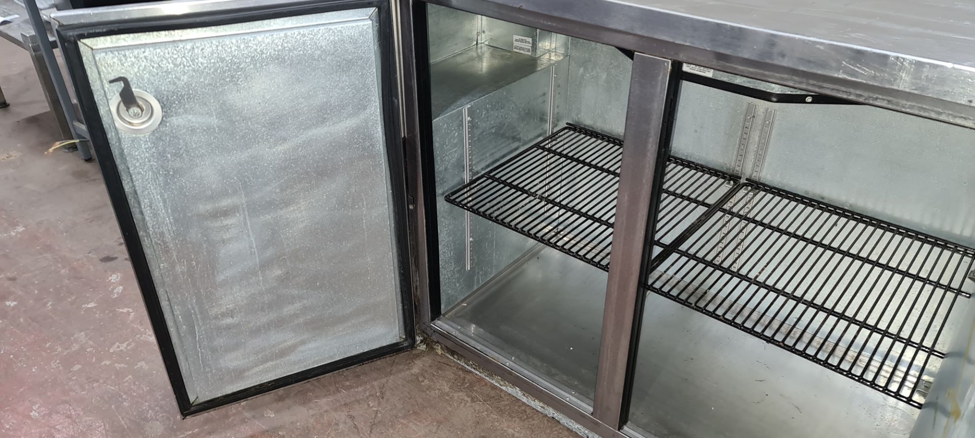 True Refrigeration stainless steel refrigerated prep cabinet - Image 5 of 7