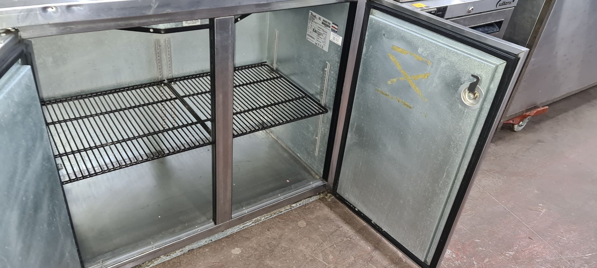 True Refrigeration stainless steel refrigerated prep cabinet - Image 4 of 7