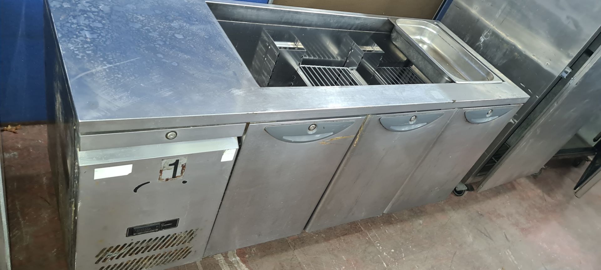 4 off assorted stainless steel refrigerated prep cabinets - Image 15 of 28