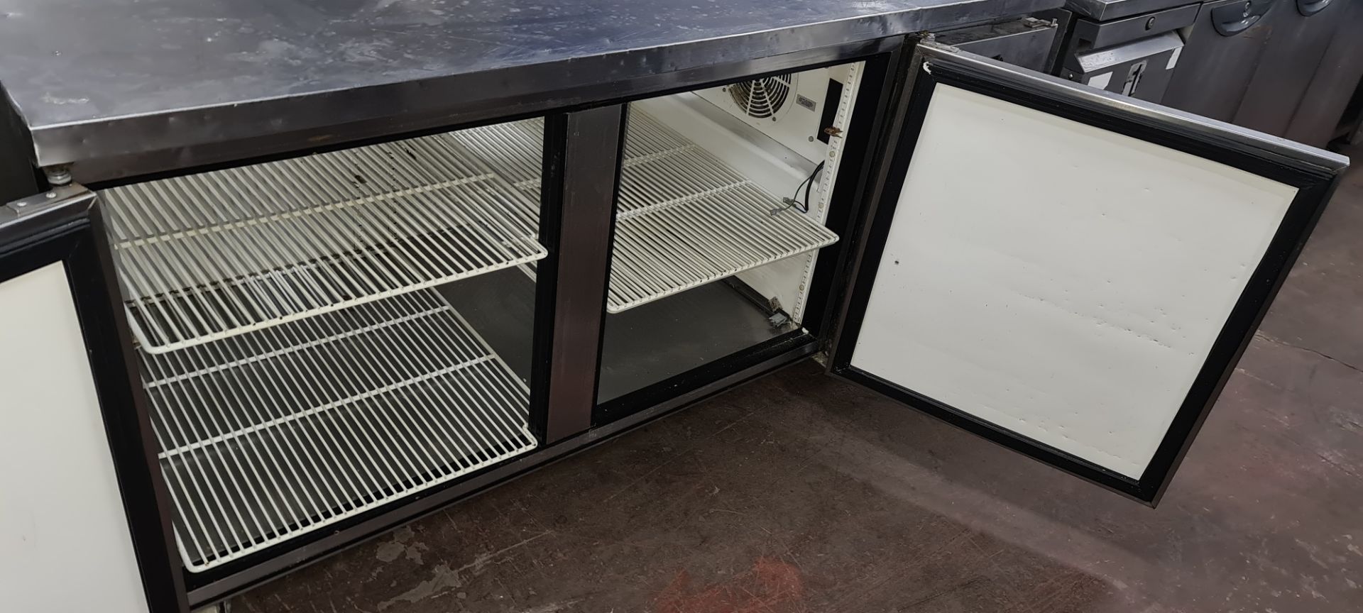 4 off assorted stainless steel refrigerated prep cabinets - Image 12 of 28