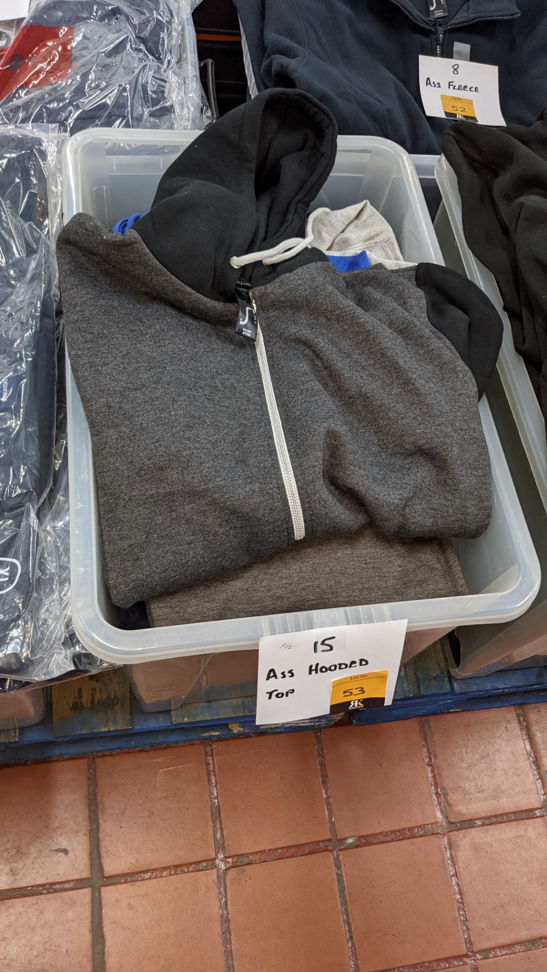 15 off assorted hooded tops - crate excluded - Image 2 of 6