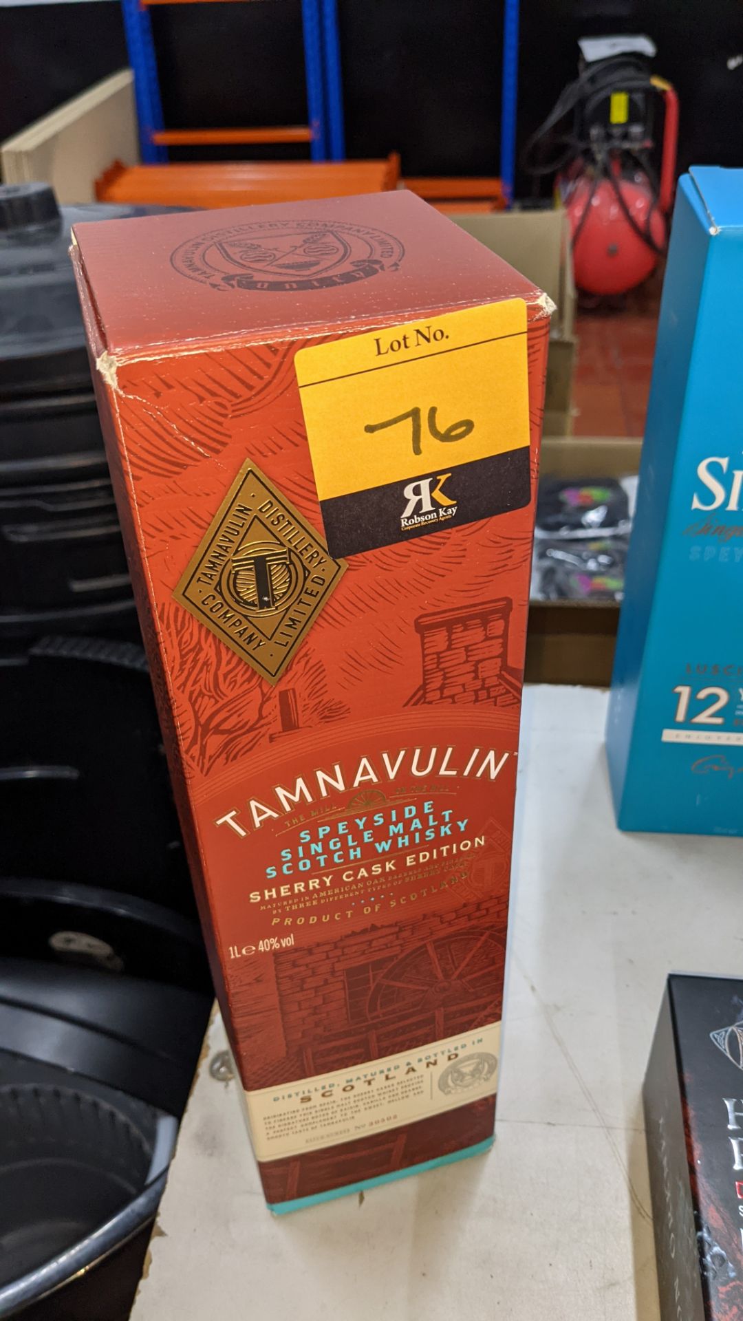 Tamnavulin Speyside Single Malt Sherry Cask Edition whisky - 1 off 1ltr bottle in gift box. - Image 4 of 5