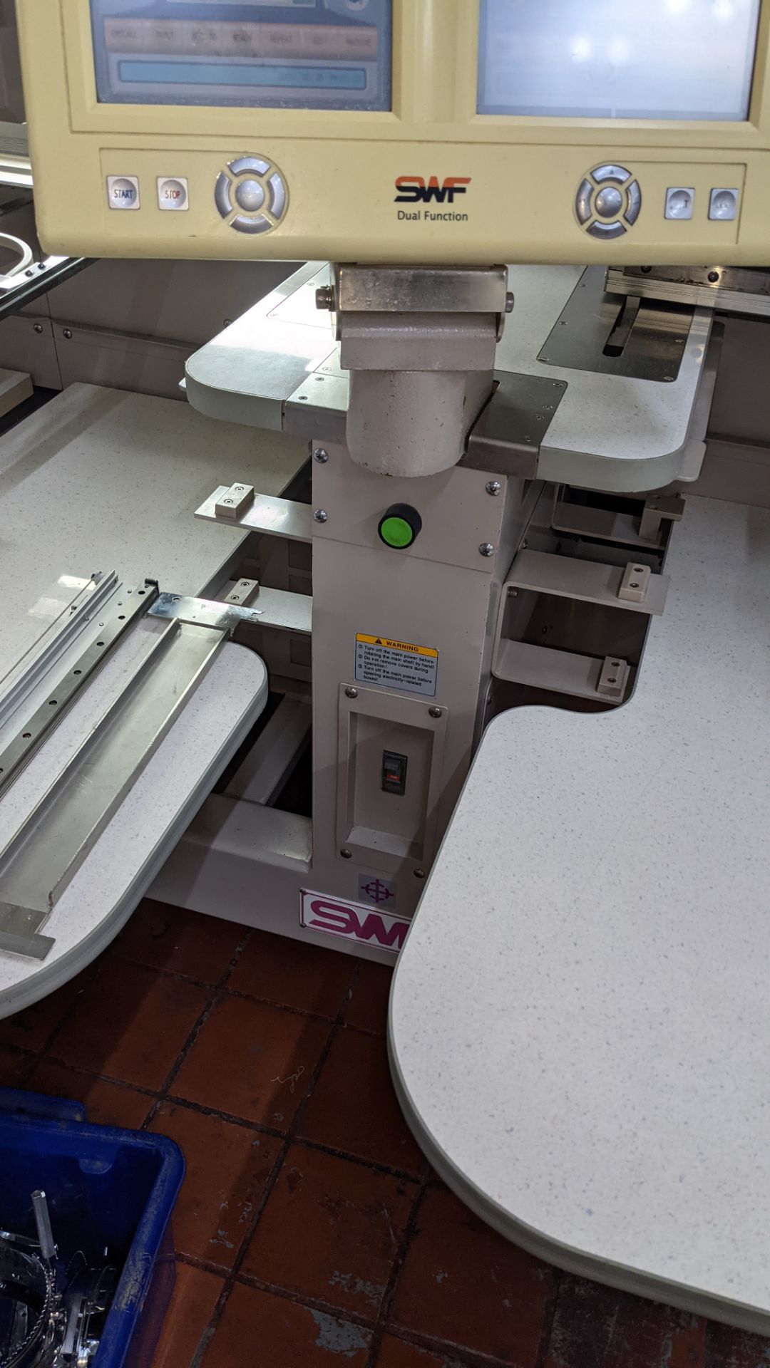 Sunstar Precision Co SWF dual function 6-head automatic embroidery machine, model SWF/HC-UH1506D-45. - Image 49 of 60