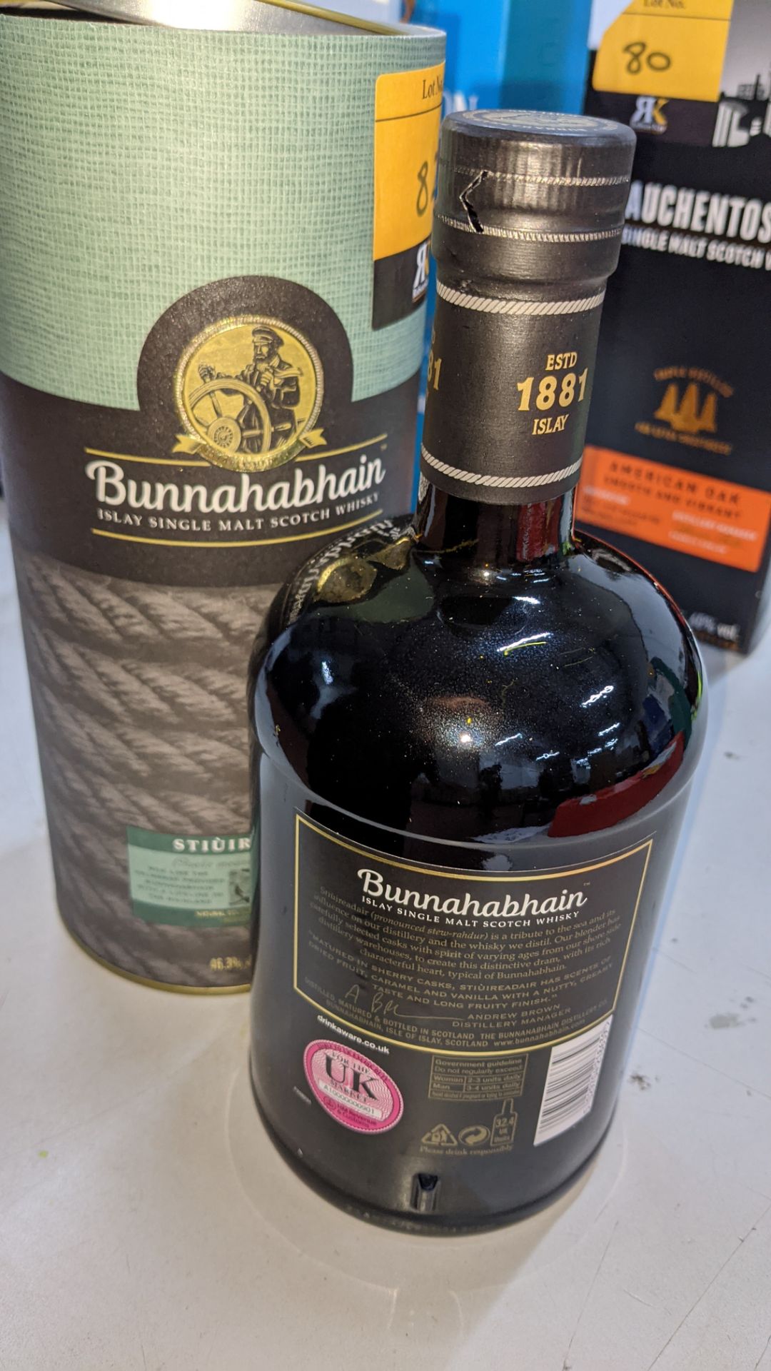 Bunnahabhain Islay Stiuireadair Single Malt Scotch Whisky - 1 off 70cl bottle in gift box. Sold unde - Image 2 of 6