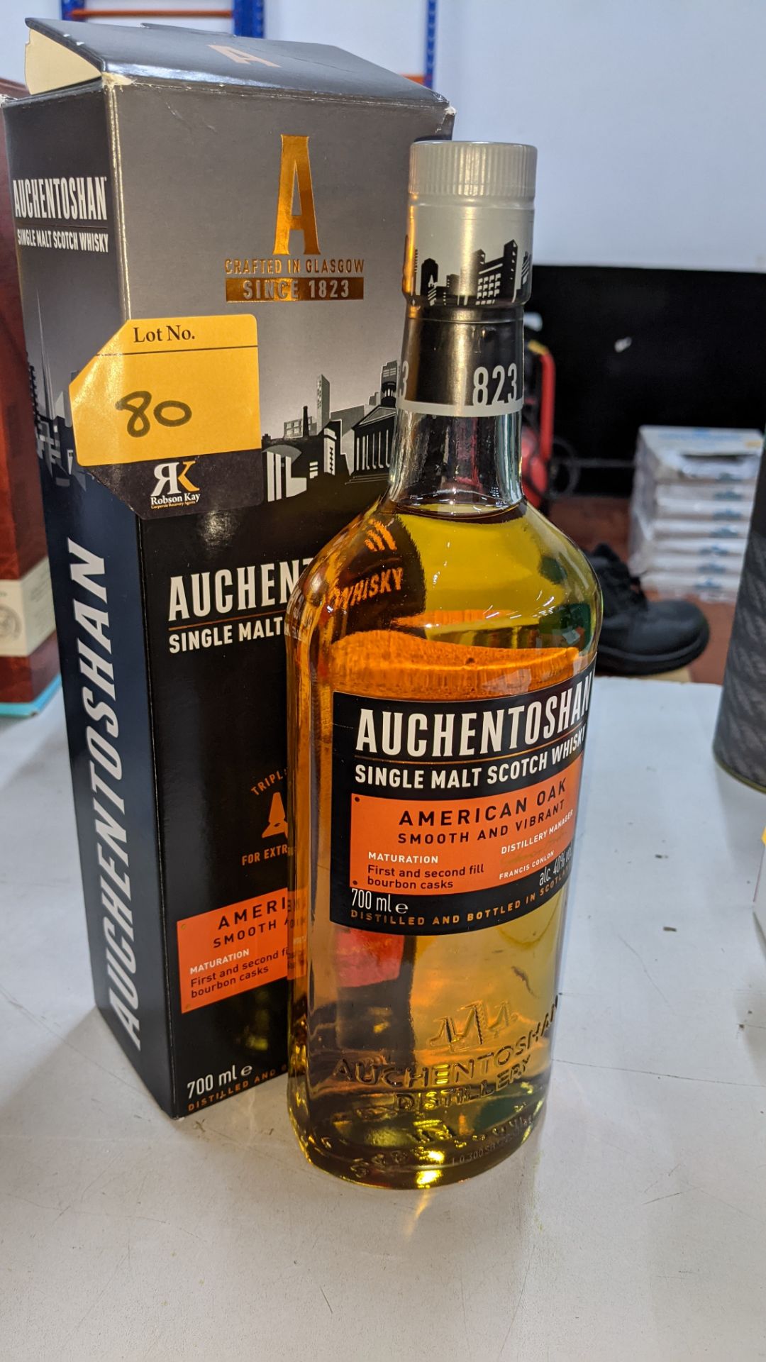 Auchentoshan Single Malt Scotch Whisky American Oak (1st & 2nd fill Bourbon casks) - 1 off 70cl bott - Image 5 of 6