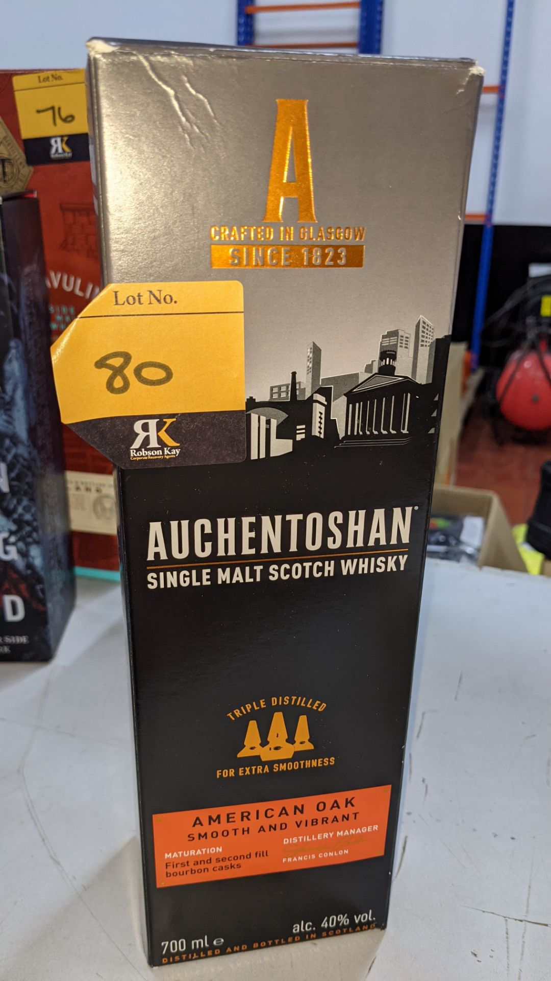 Auchentoshan Single Malt Scotch Whisky American Oak (1st & 2nd fill Bourbon casks) - 1 off 70cl bott - Image 3 of 6