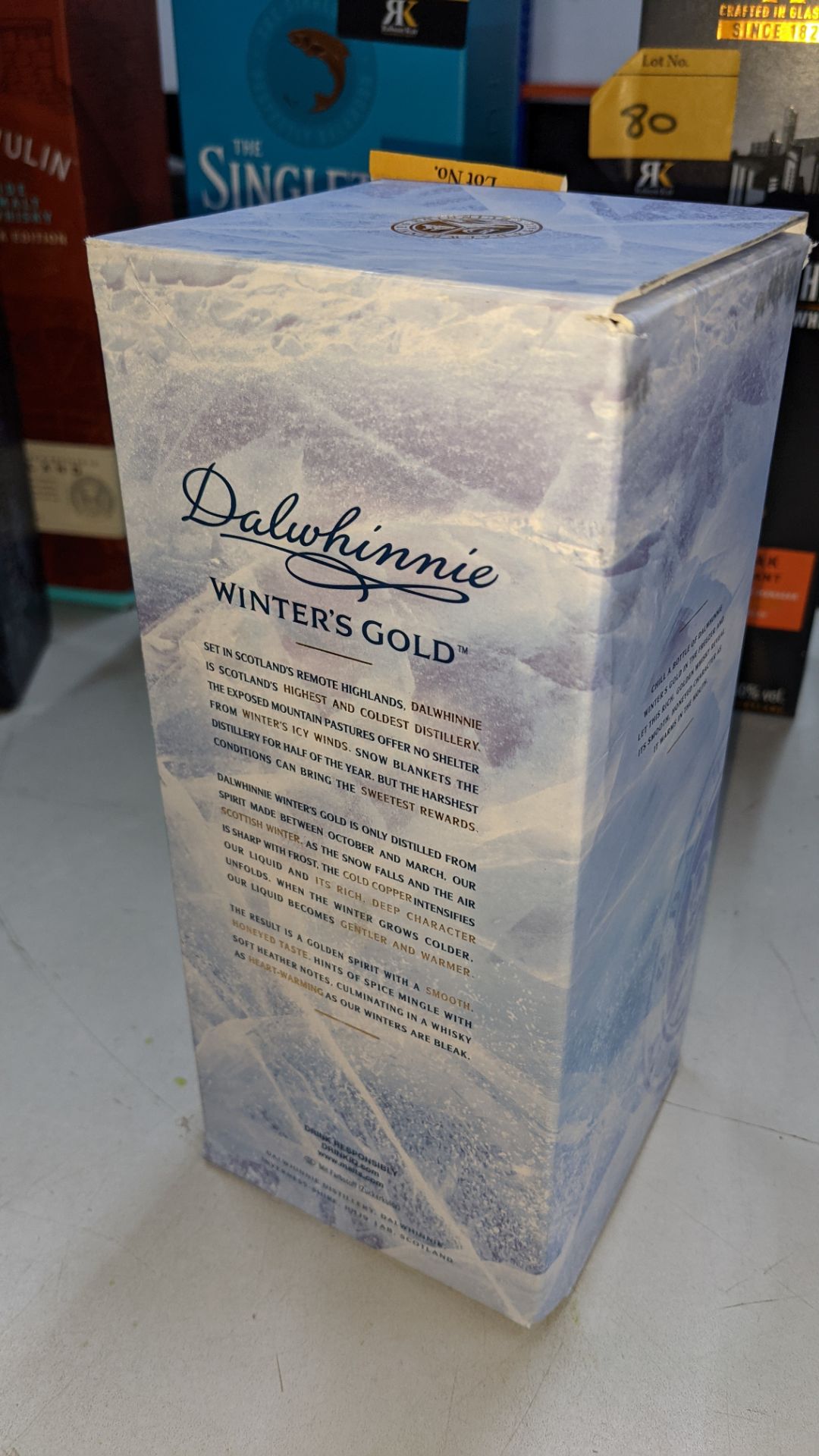 Dalwhinnie Winter's Gold Highland Single Malt Scotch Whisky - 1 off 70cl bottle in gift box. Sold un - Image 4 of 5