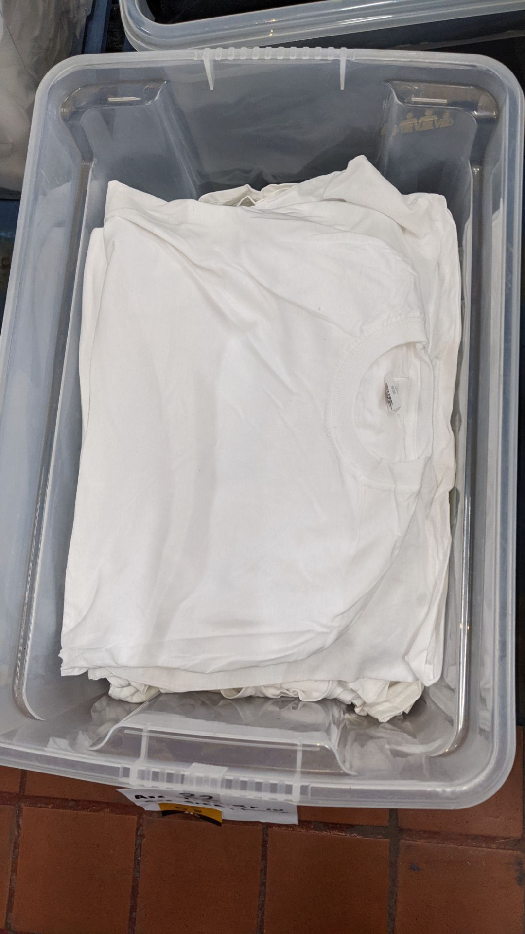 22 off assorted white T-shirts - crate excluded - Image 2 of 4