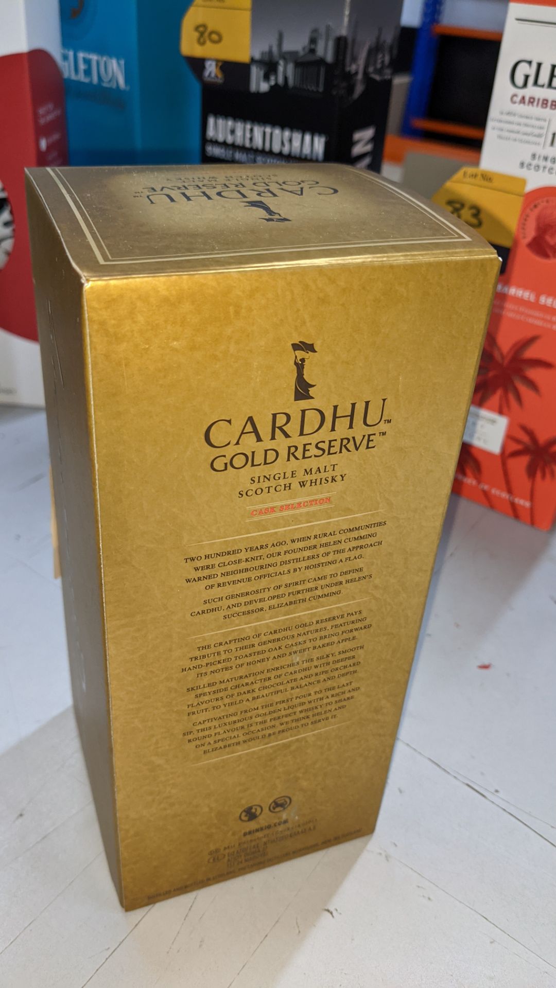 Cardhu Gold Reserve Single Malt Cask Selection Scotch Whisky - 1 off 70cl bottle in gift box. Sold u - Image 5 of 6