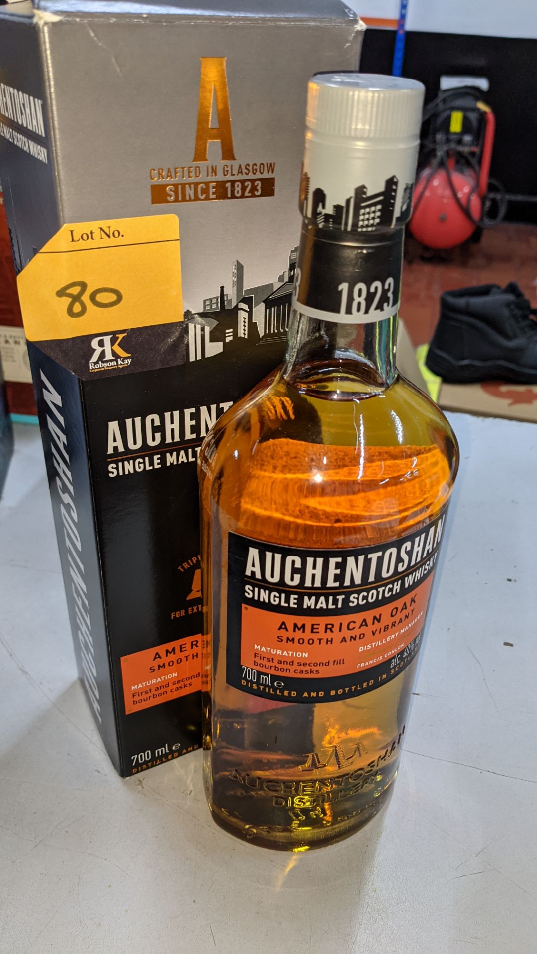 Auchentoshan Single Malt Scotch Whisky American Oak (1st & 2nd fill Bourbon casks) - 1 off 70cl bott