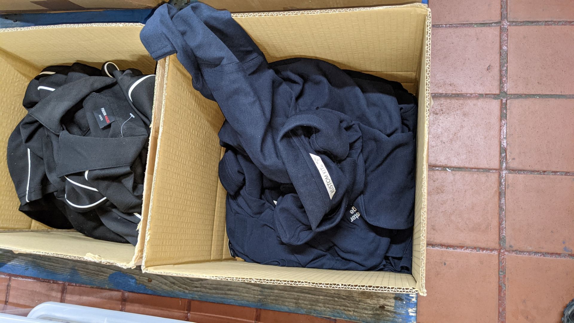 3 boxes & the contents of 3 crates of assorted embroidered clothing - assumed to be cancelled orders - Image 3 of 10