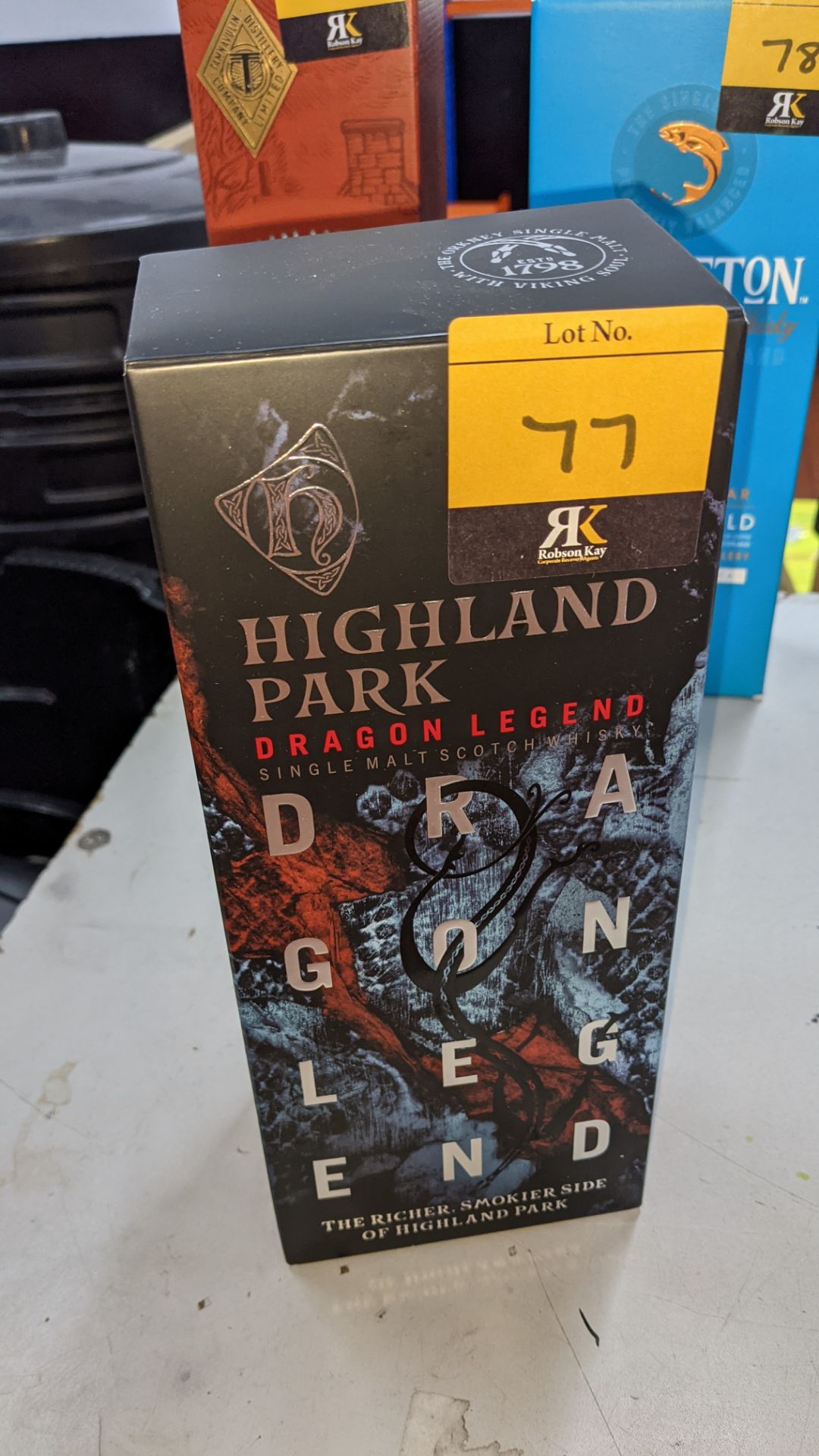 Highland Park Dragon Legend Single Malt Scotch Whisky - 1 off 70cl bottle in gift box. Sold under AW - Image 2 of 4